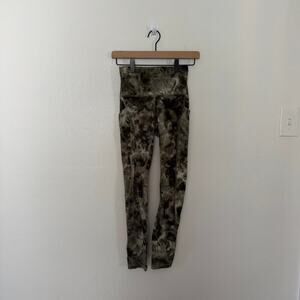 Lululemon Align Women's High Rise Pant w Pockets Diamond Dye Green Size 4